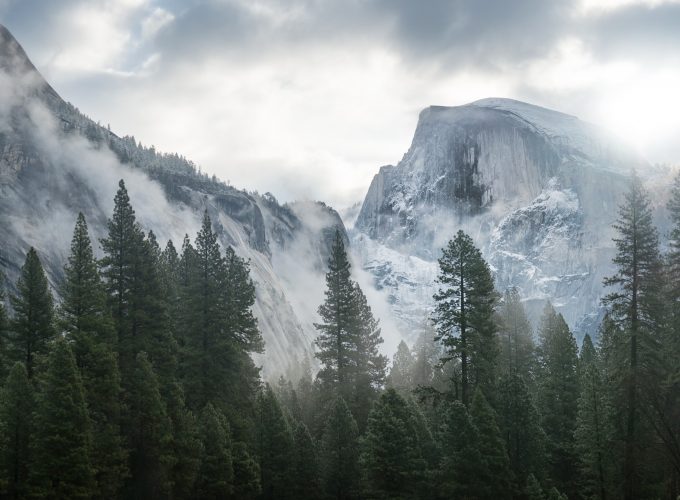 Wallpaper Yosemite, 5k, 4k wallpaper, 8k, forest, OSX, apple, mountains, Nature 3619910787